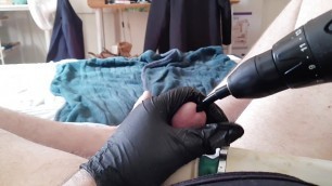 Long session drilling peehole and urinary sphincter with moans