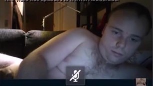 Danish Bi Guy (Jeppe Nielsen) Lying while I Masturbate with my Dick (Skype)