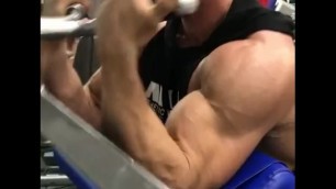 Young Muscle Stud Training and Flexing