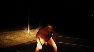 Akexhessen1 : whore  outdoor night ass play in