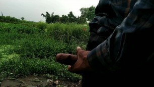 Indian masturbation in outdoor handjob sex 2