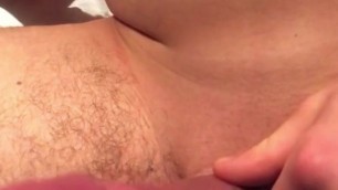 8inch vainy hung white cock solo jerking