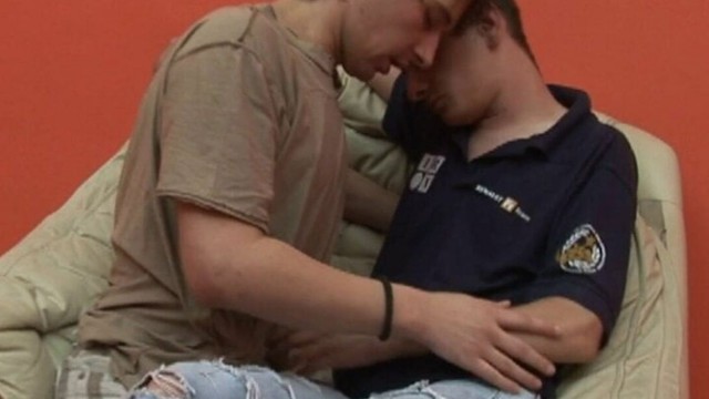 Hungry gay boys give in to their gay feelings and have an ass fuck