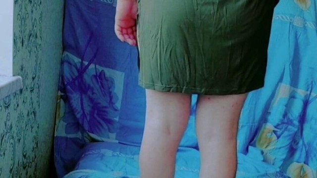 Green Mini Hot Dress Sissy Shemale Crossdresser Gay Boy Slut Lady Boy White big butt Legs Fetish Feminine Boy Twink
