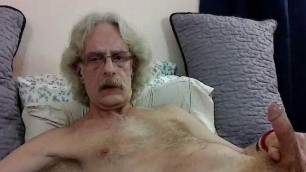JerkinDad14 - Daddy Loves His Greasy Dong As He Masturbates His Big Gay Dick And Ejaculates A Lot Of Sperm