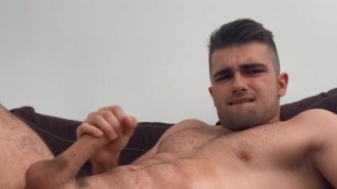 Seancody - Hot Thony Grey Trembles From His Intense Masturbation and Moans in Super Sexy Frenchgay