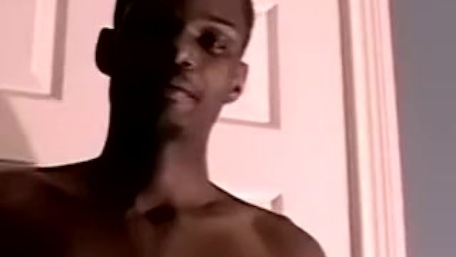 Black Young Amateur Strokes His Huge Cock While Cam Recordedgay